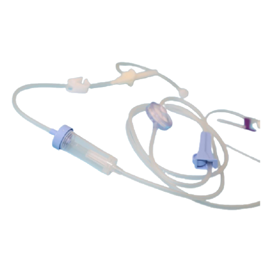 Set de Infusión Desechable No Ftálico con Aguja - Oller Equipamiento Médico