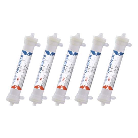 Dializador de Fibra Hueca de Polietersulfona de Alto Flujo Serie PP - Oller Equipamiento Médico
