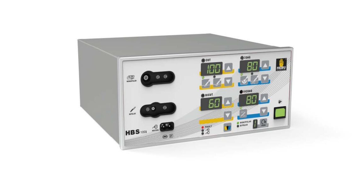 Electrobisturí HBS 100i (Generador de Electrocirugía) — HEBU Medical