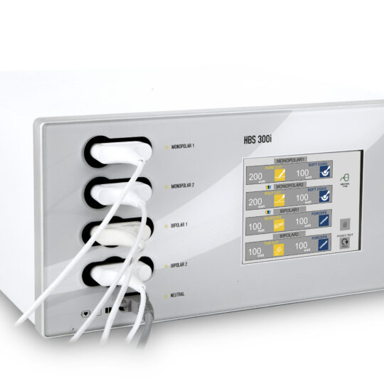 Generador de electrocirugía HBS 300i x-touch — HEBU Medical