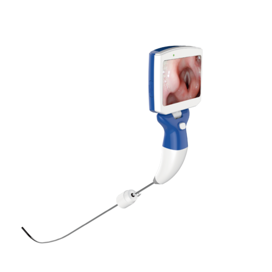 Estilete de video TRS UE Medical para vía aérea difícil con curvatura ajustable
